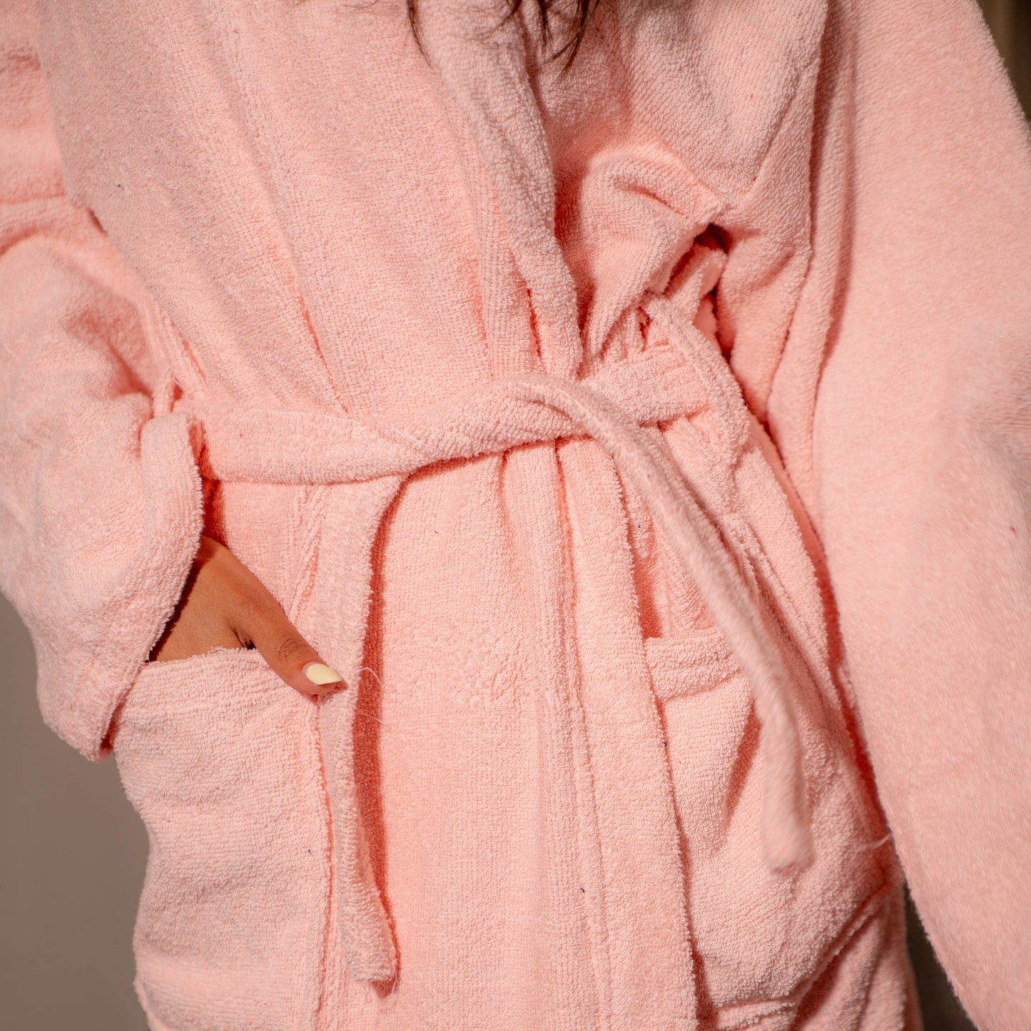100% cotton bathrobe - Body Rose