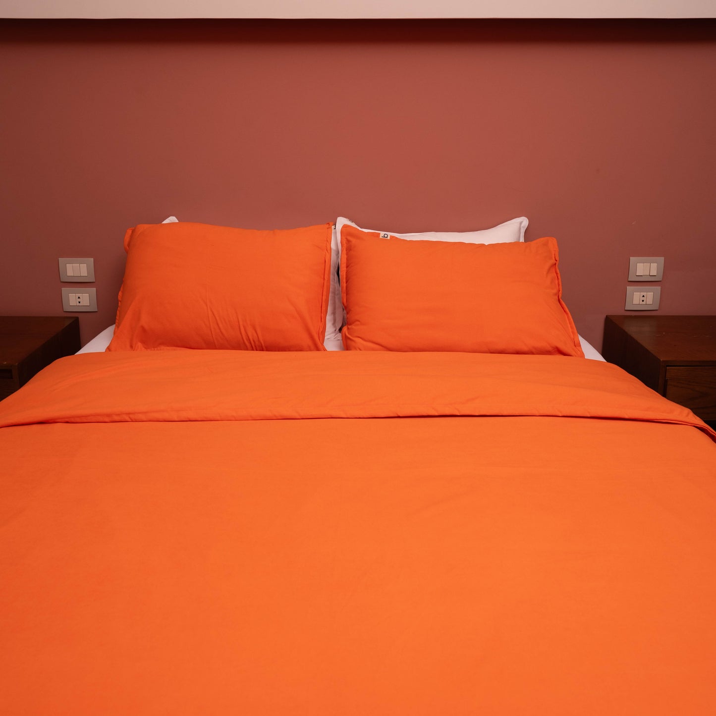 Orange Duvet Cover