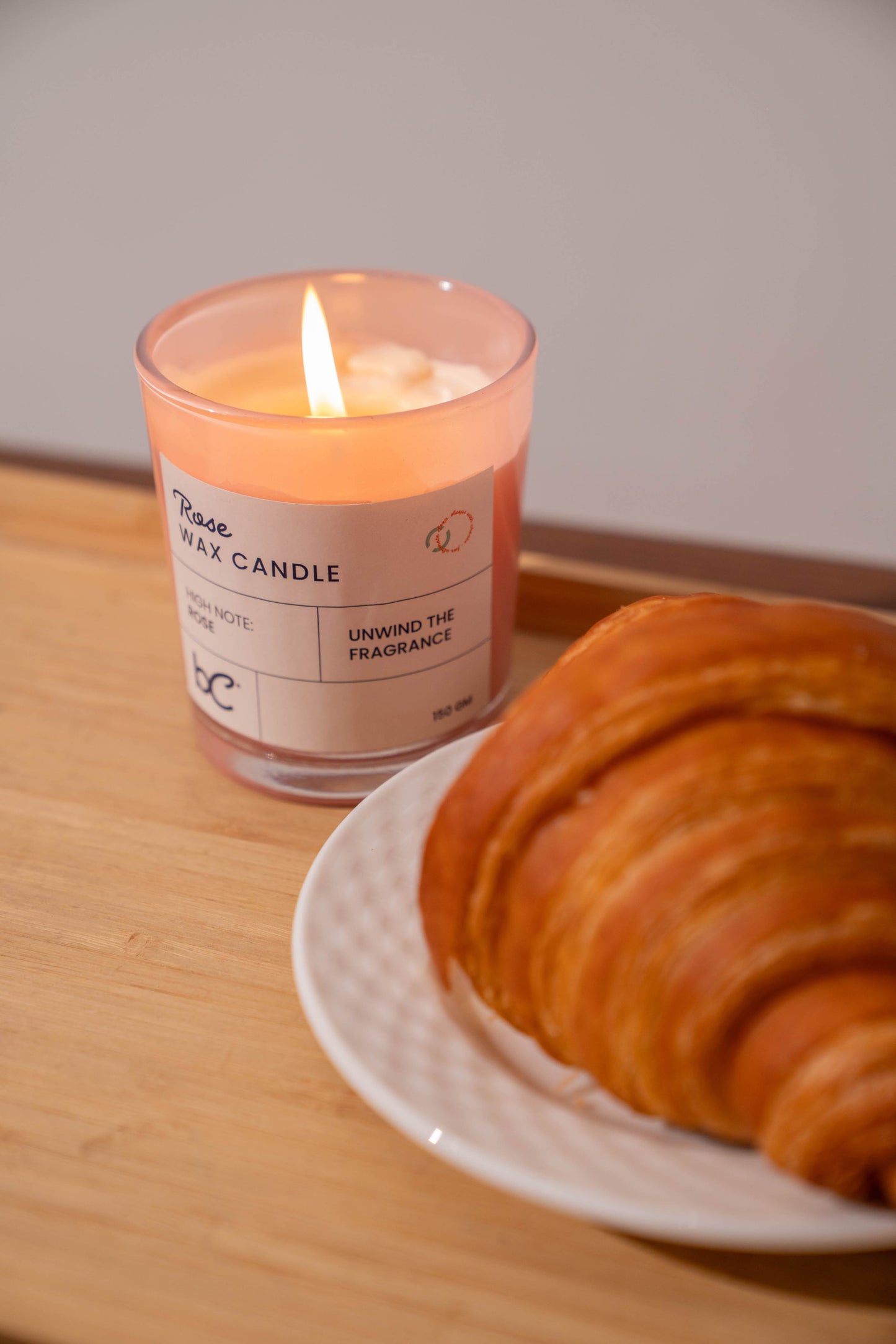 ROSE SCENTED CANDLE