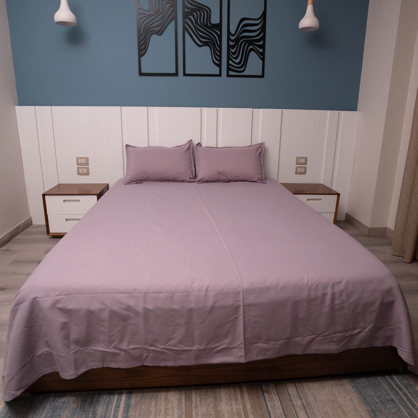 LAVENDAR MICROFIBER BEDSHEET