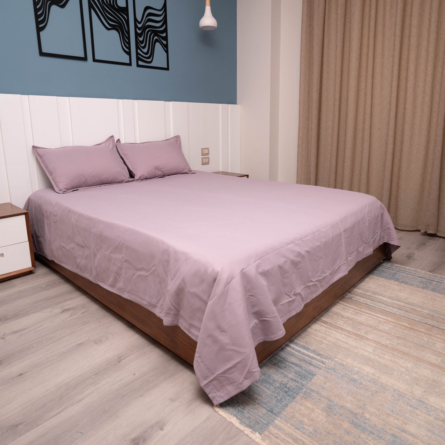 LAVENDAR MICROFIBER BEDSHEET
