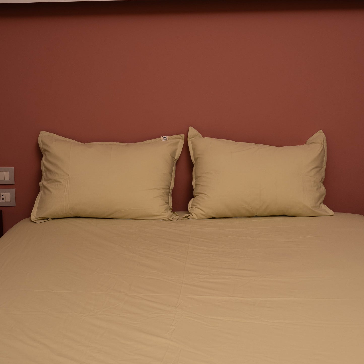 PISTACHIO PERCALE PREMIUM COTTON BED SHEET