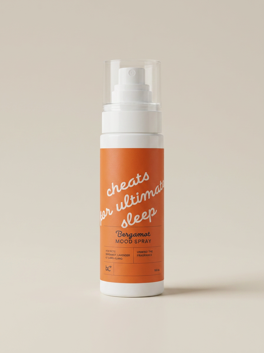 Bergamot mood spray pack shot