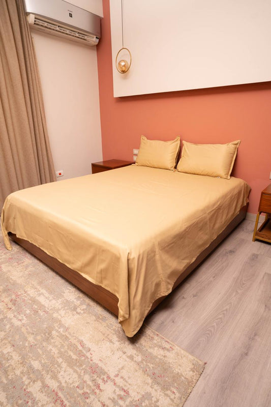 CHAMPAGNE SATIN BEDSHEET