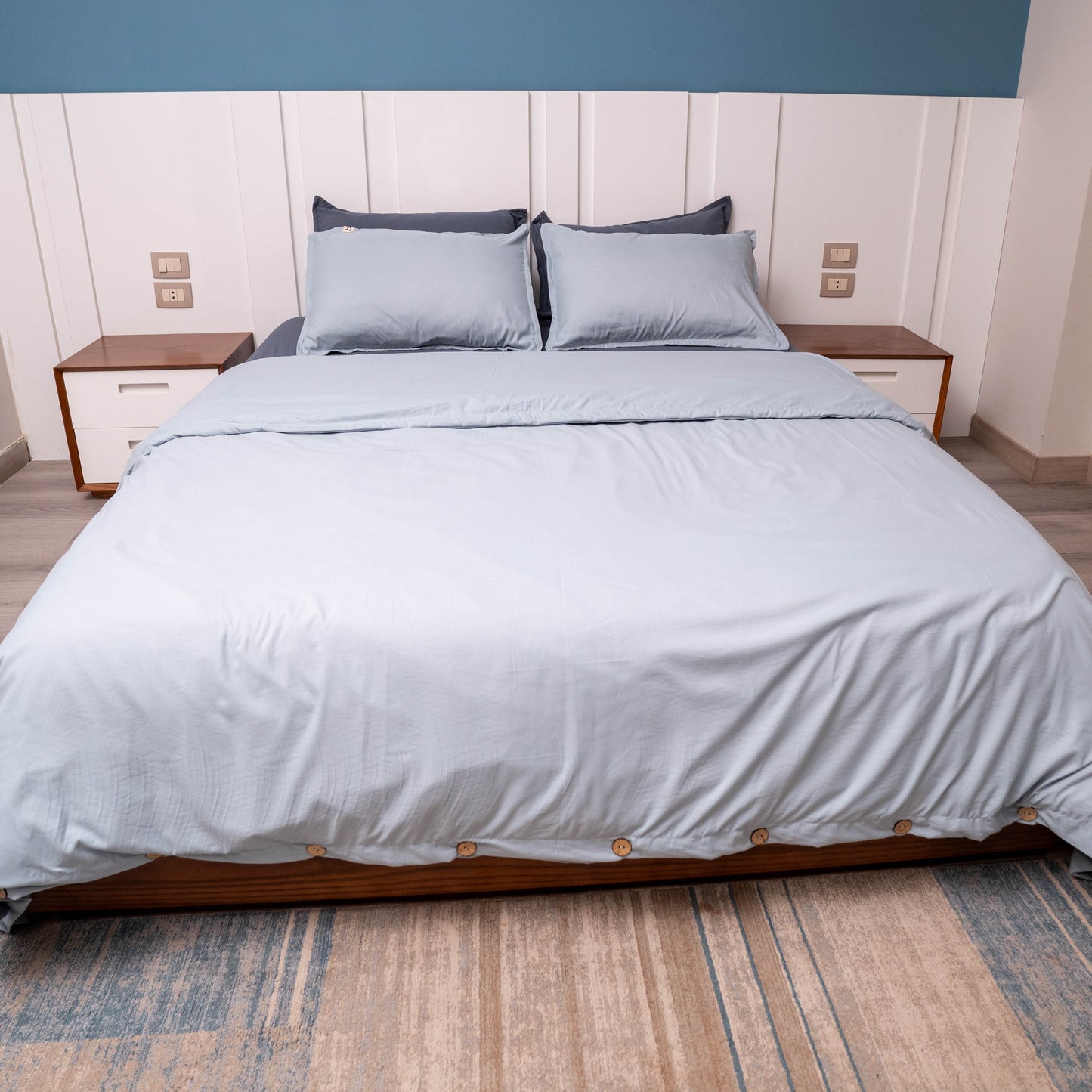 Light Gray Duvet Cover