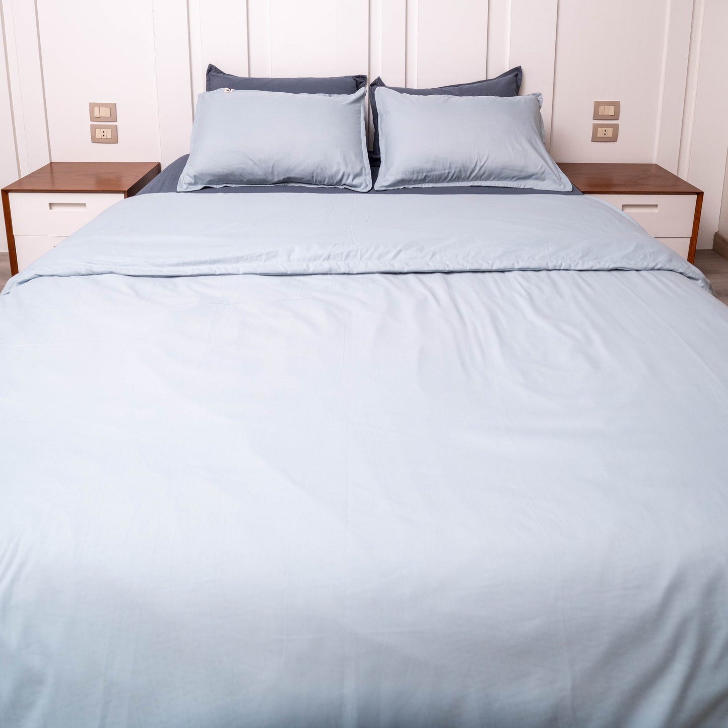 Light Gray Duvet Cover