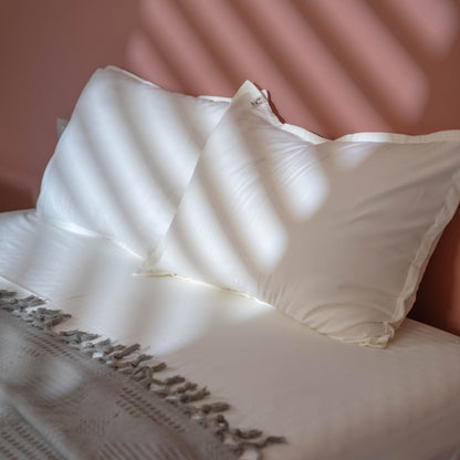 White Percale Premium Cotton Bedsheet | 5-Star