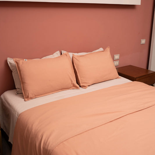 Salmon Duvet Cover