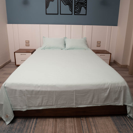 MINT MICROFIBER BEDSHEET