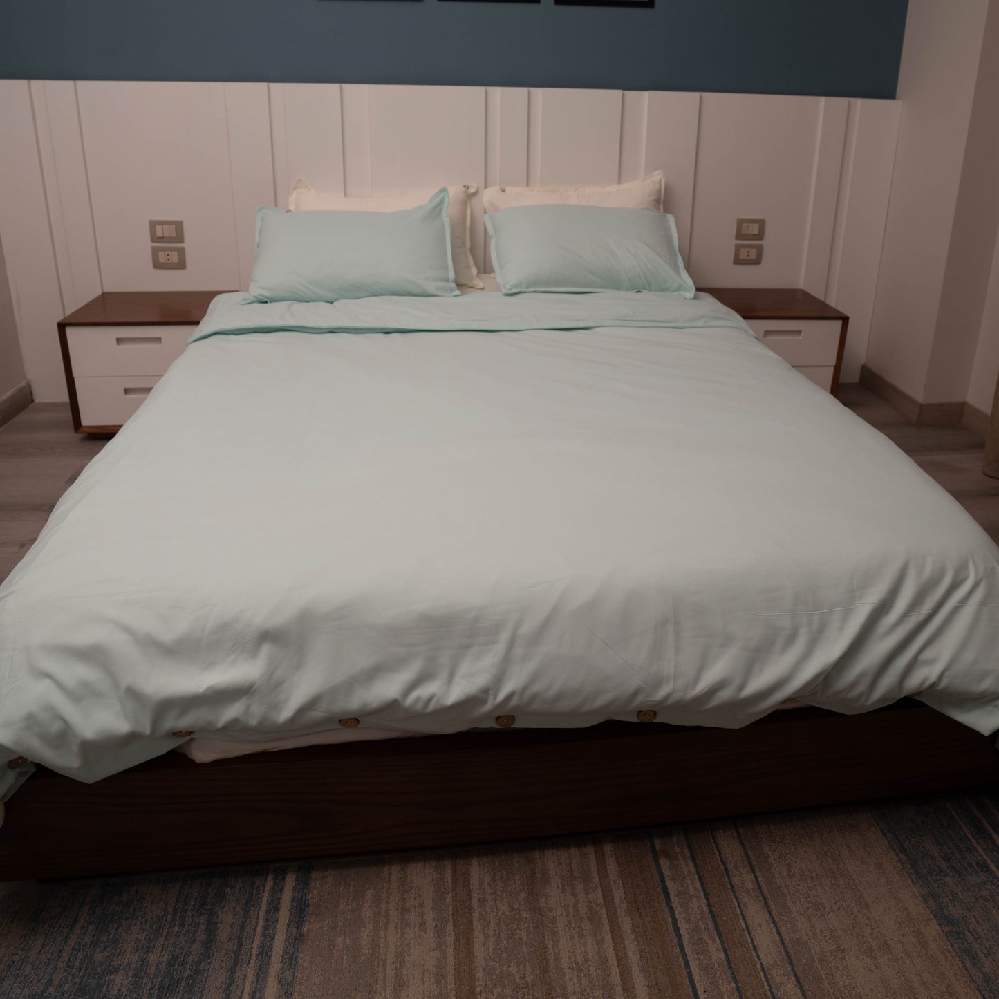 Mint Duvet Cover
