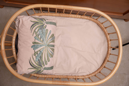 WHITE PREMIUM COTTON BABY CRIB SHEET