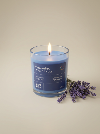 CANDLE-SCENT Lavender | Lavender scented candle studio