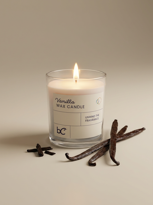 CANDLE-SCENT Vanilla | Vanilla scented candle studio