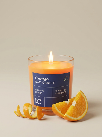 CANDLE-SCENT Orange | Orange scented candle studio