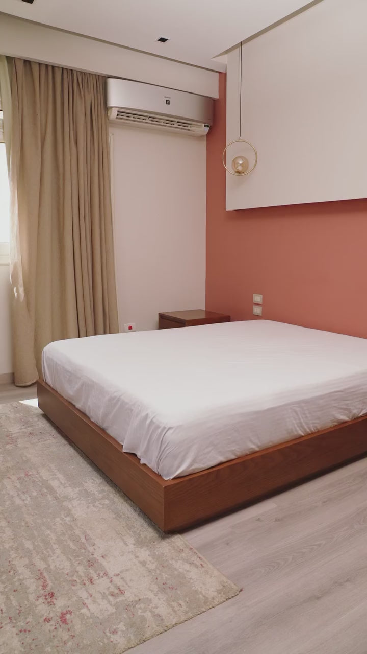 Light Grey Percale Cotton Premium Bedsheet | 5-Star